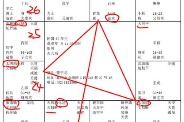 紫薇斗数中忌化解