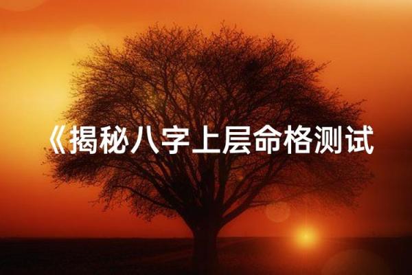 揭秘八字奥秘