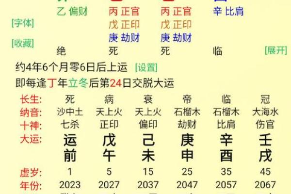 八字算何时升官