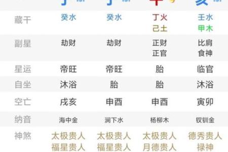 生辰八字夫妻宫壬水