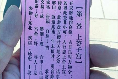 观音灵签11签求学业