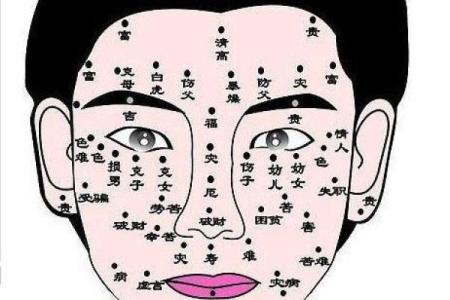 面相黑痣算命图解
