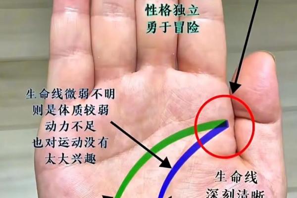 手相算命：几种重要的手纹图解