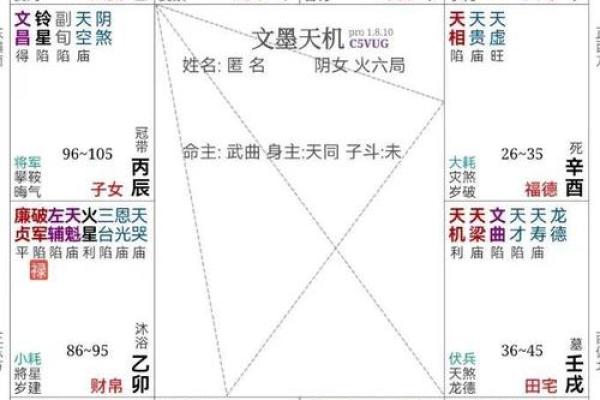 紫薇斗数四化表