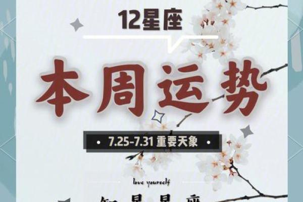 下周十二星座感情运势