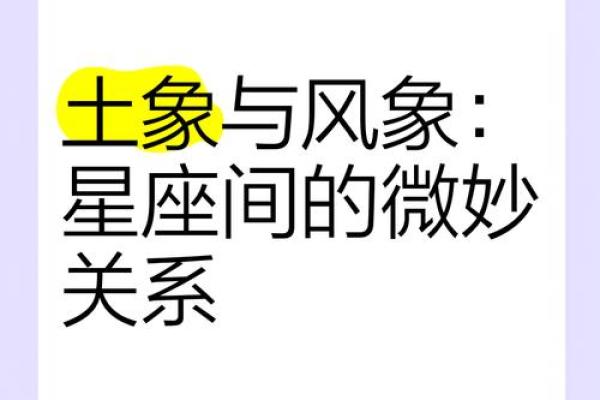 风象星座的人有什么特征 风象星座和土象星座合适吗