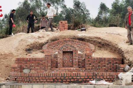 坟地盖房子风水好不好