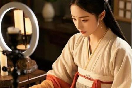 夫人又去摆摊算命