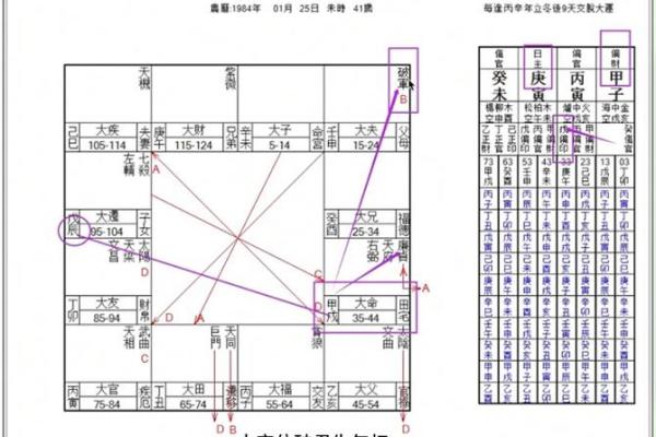 紫薇斗数命盘如何排
