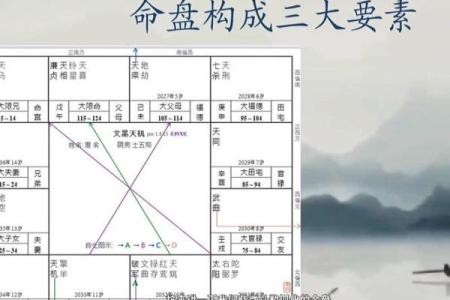 紫薇斗数命盘如何排