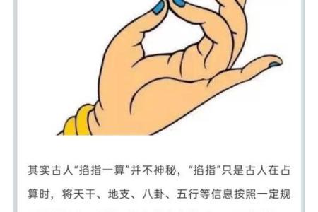 算命手势图含义