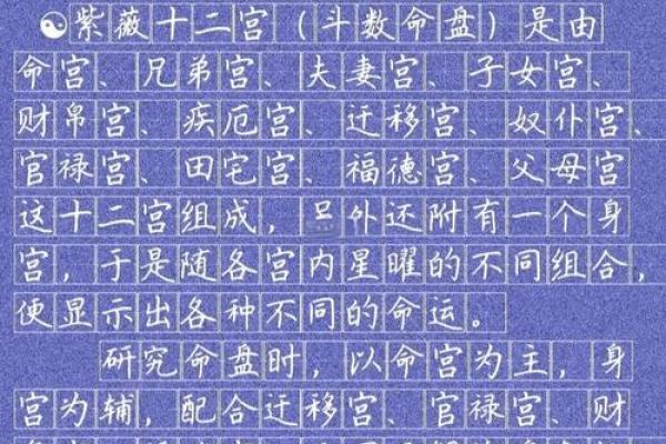 紫薇斗数田宅宫空