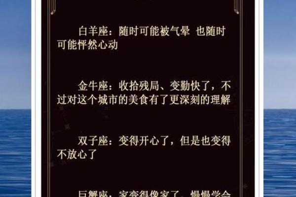 十二星座怦然心动时的表现