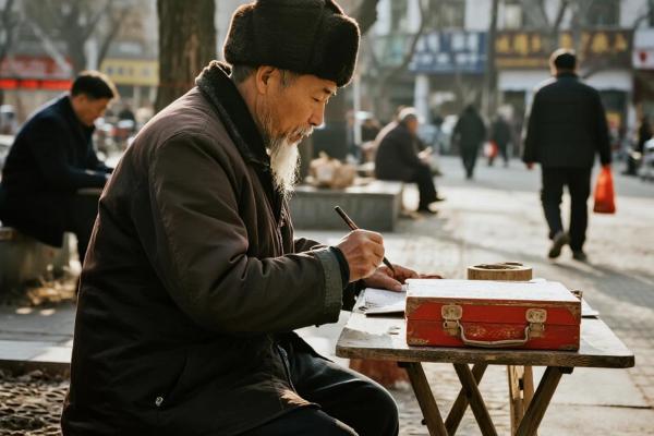 高晓松街头算命