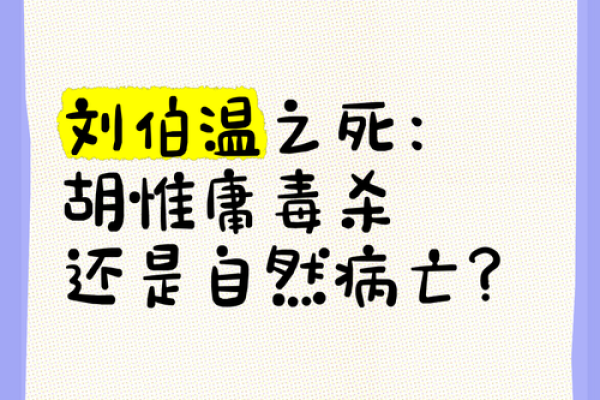 识人独到的刘伯温,以此八字准确预言了胡惟庸 识人独到的刘伯温,以此八字准确预言了胡惟庸