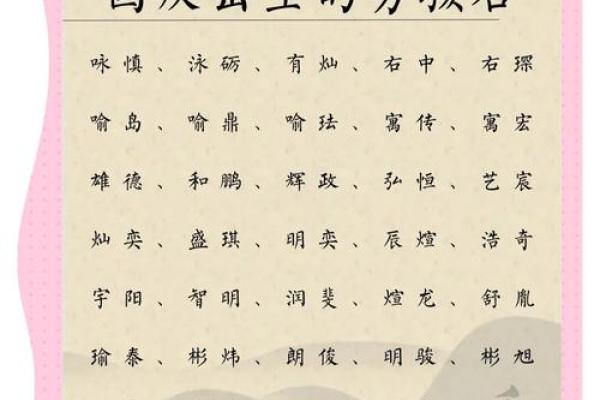 2019年3月21号子时出生的男孩应该起什么样的名字姓名