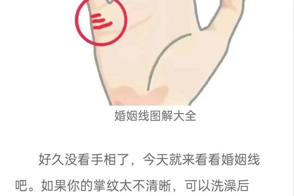 八字看婚姻线和命运线图解