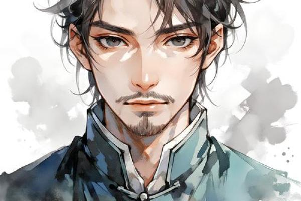 年轻的算命先生头像图片