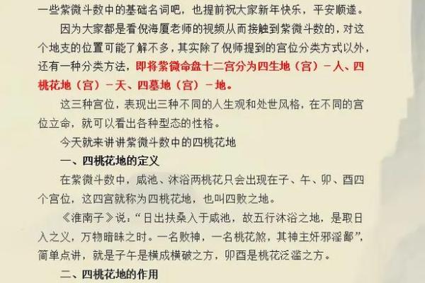 紫微斗数术语解释之：三方四正