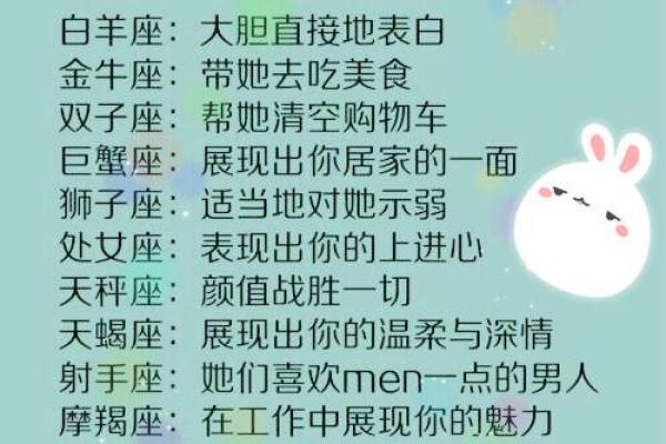 十二星座男生哄女生的绝招