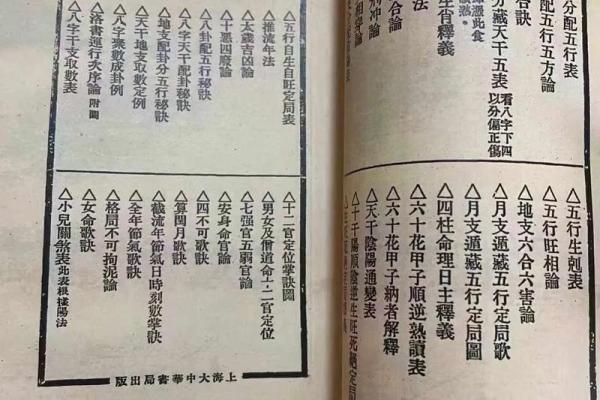 明朝古书算命资料