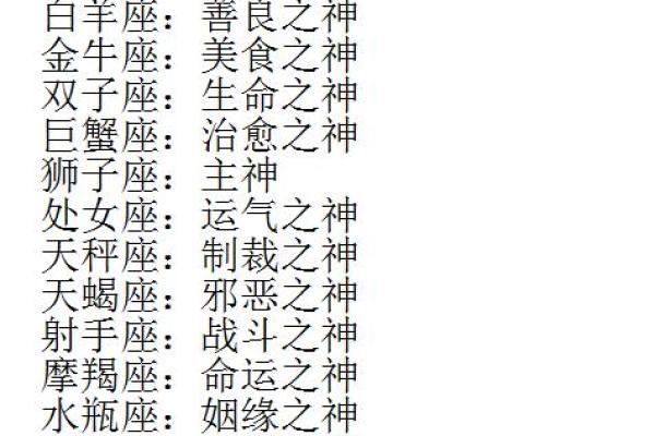 12星座死去的时候是哪位神仙