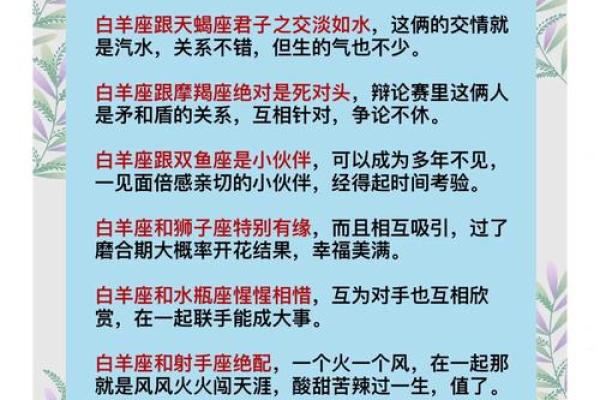 什么星座男最宠白羊女 最宠白羊女的星座