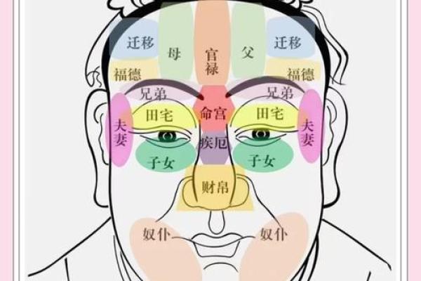 脸上胎记算命图解