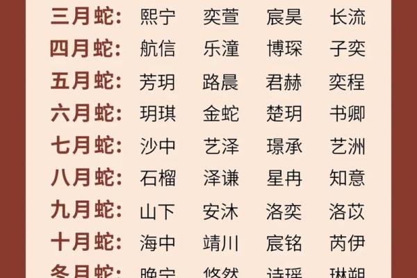 晚上11点出生的属蛇男孩如何起名，宜用哪些字姓名