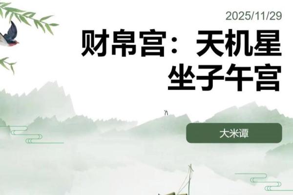 紫薇斗数财帛宫天月