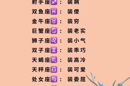 十二星座适合长什么样的人